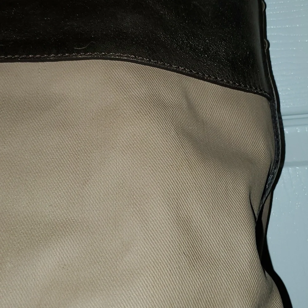 Chloe Canvas and Leather Satchel Bag